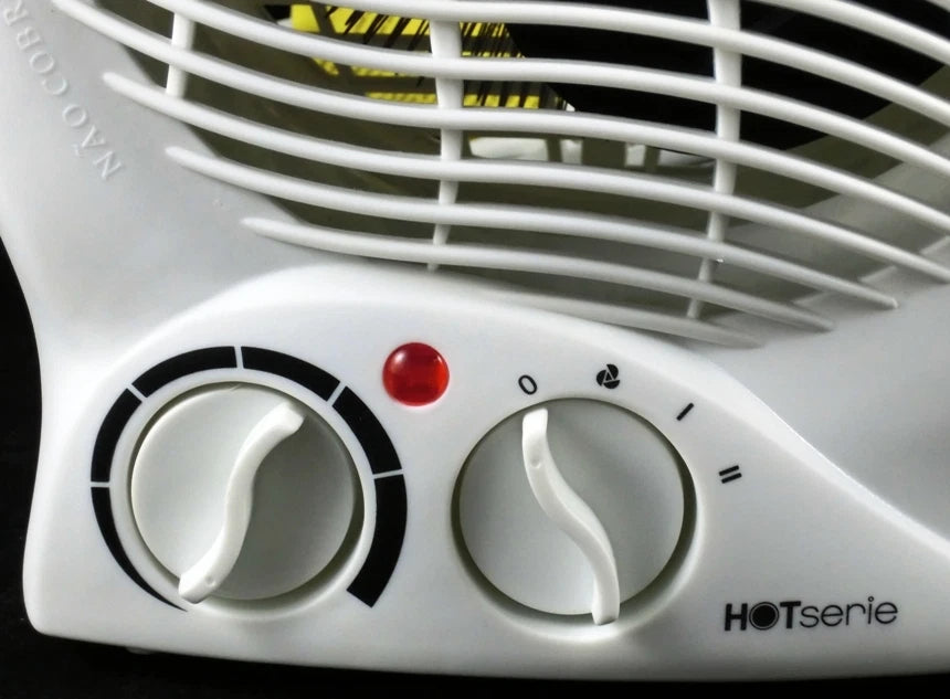 Elektrischer Heizlüfter Heizer 1000W / 2000W Heizung 3 Stufen